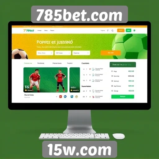 Análise da interface de usuário do 785bet.com